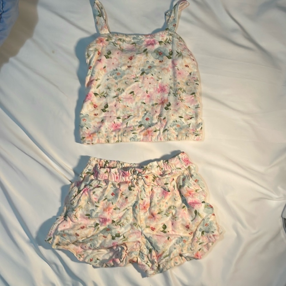 tank top and shorts set